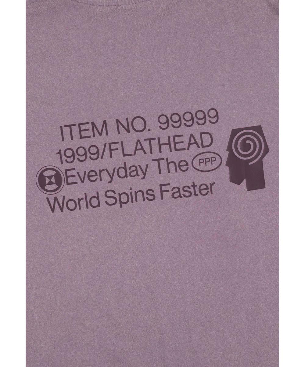 Flathead t-shirt męski lawendowy