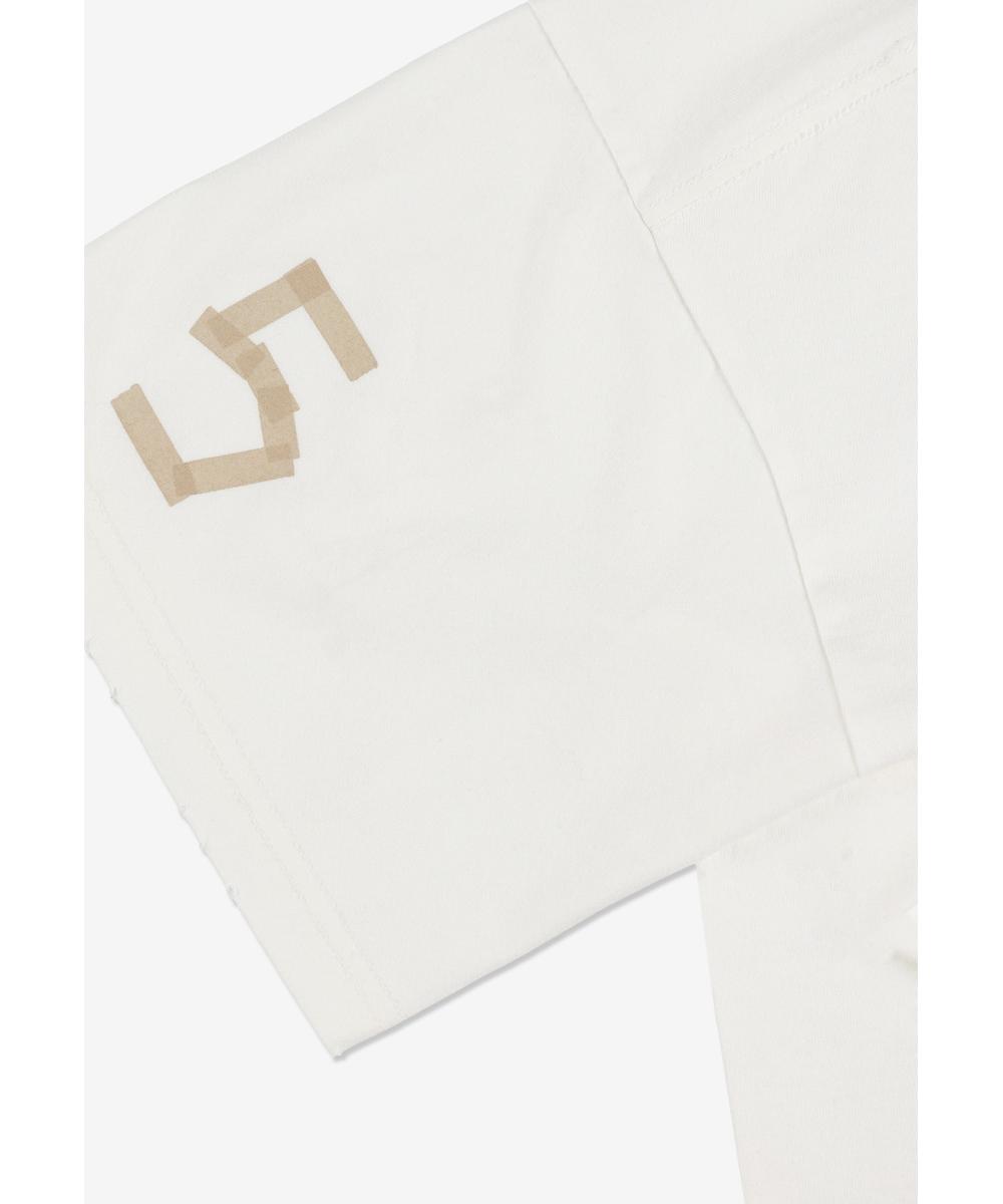 Infinity t-shirt bawełniany biały