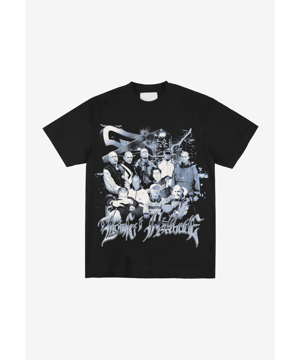 Czarny T-shirt ZIP Tribute2 Bawełniany