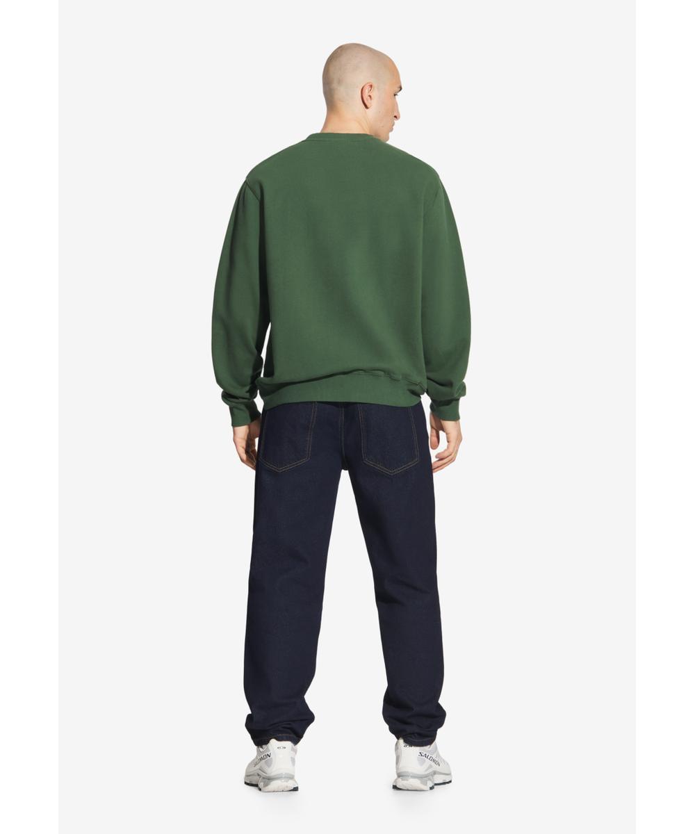 College bawełniana bluza męska khaki