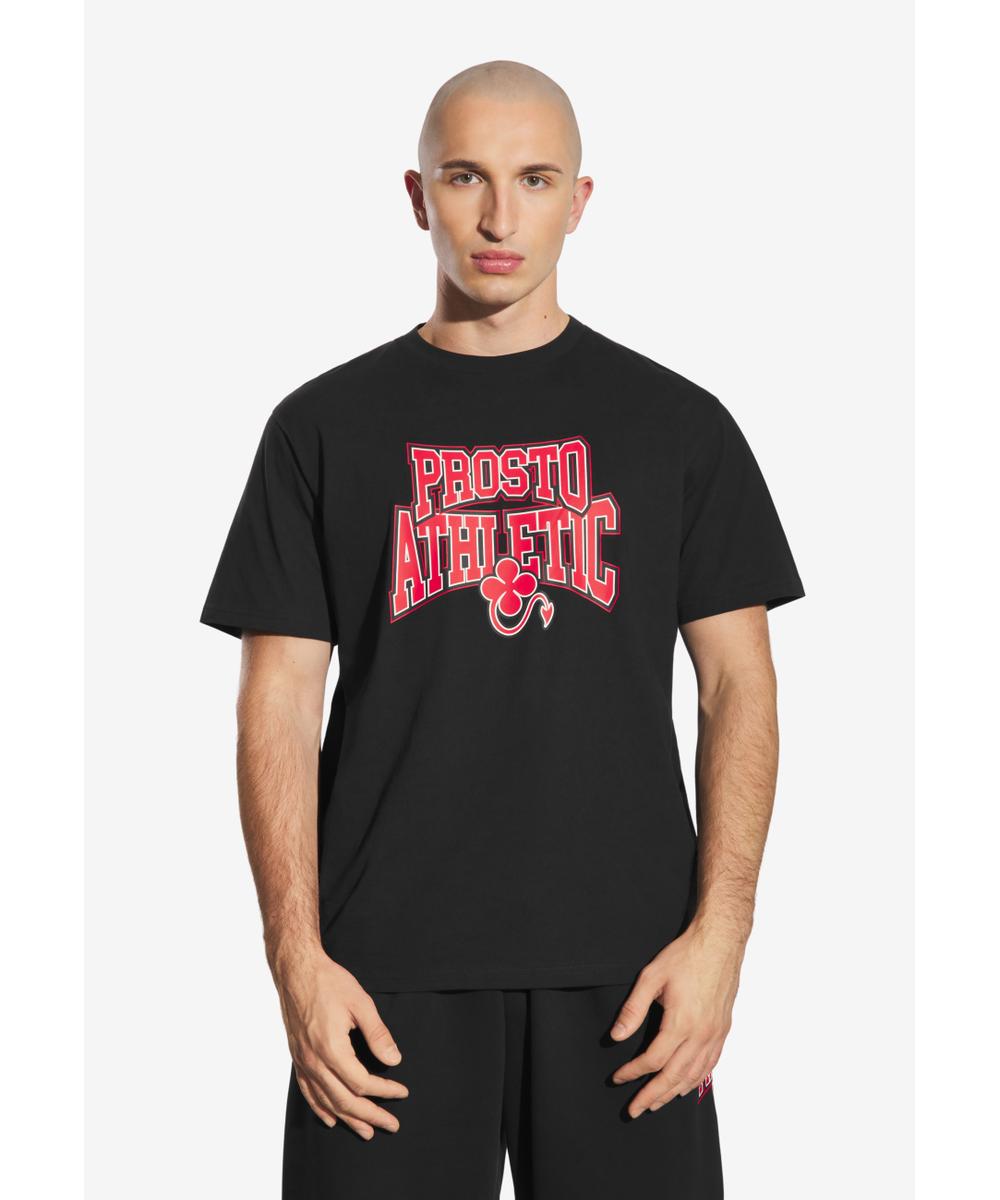 Chicago t-shirt męski bawełniany czarny