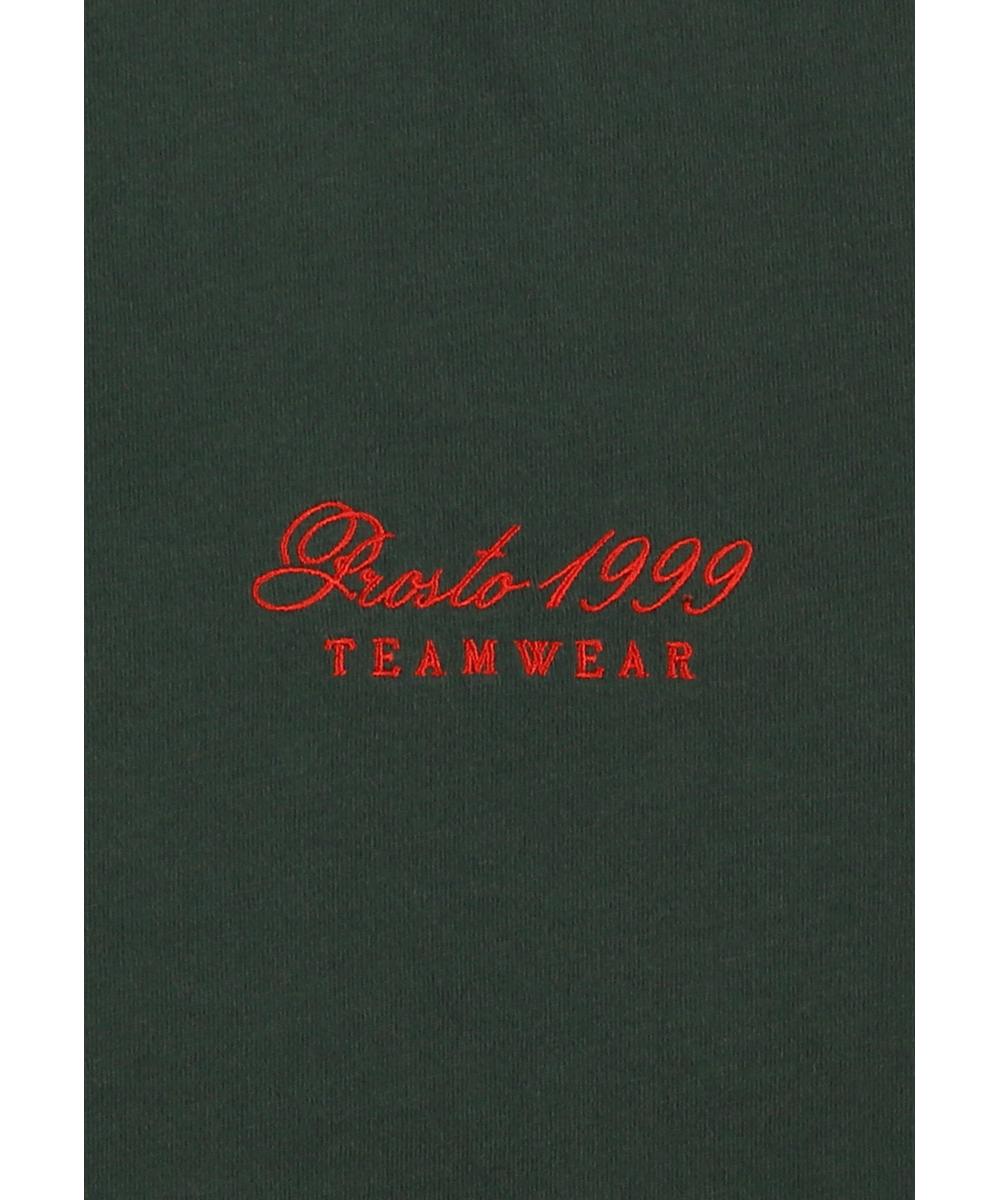 Team t-shirt bawełniany khaki