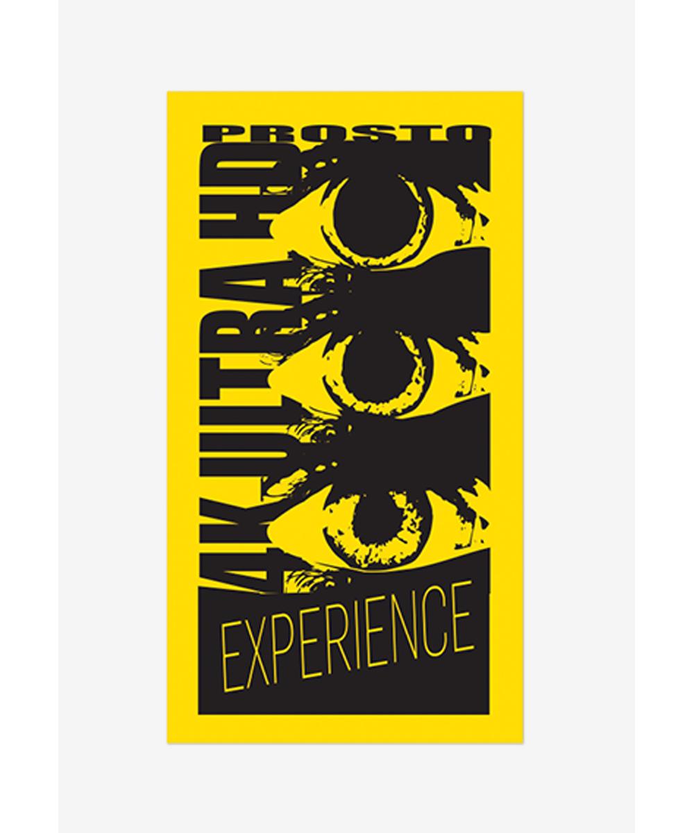 Naklejka 4K Experience