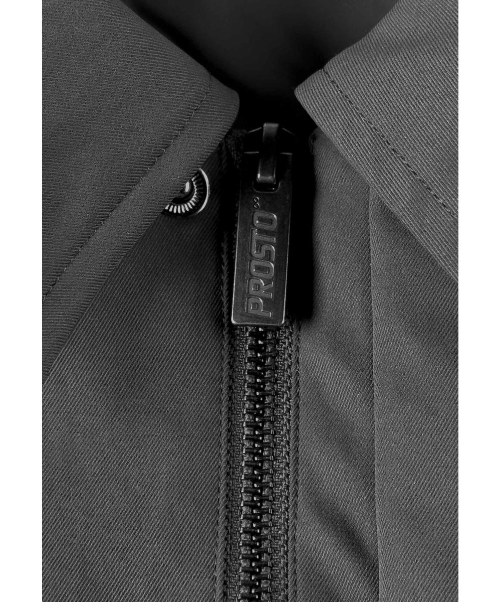 Jacket Splash kurtka oversize męska ciemnoszara