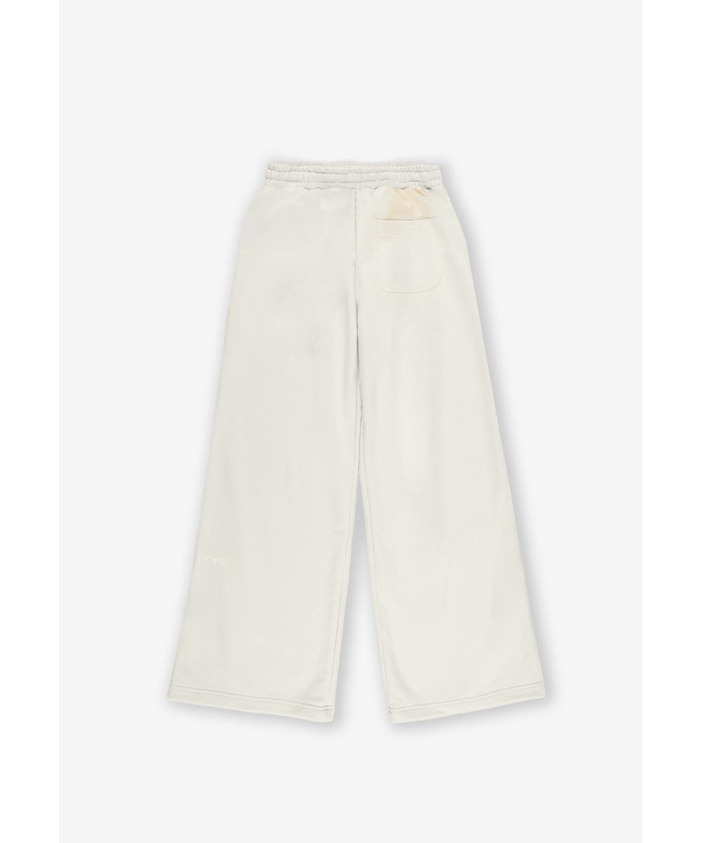 Pants Oversized spodnie dresowe damskie białe