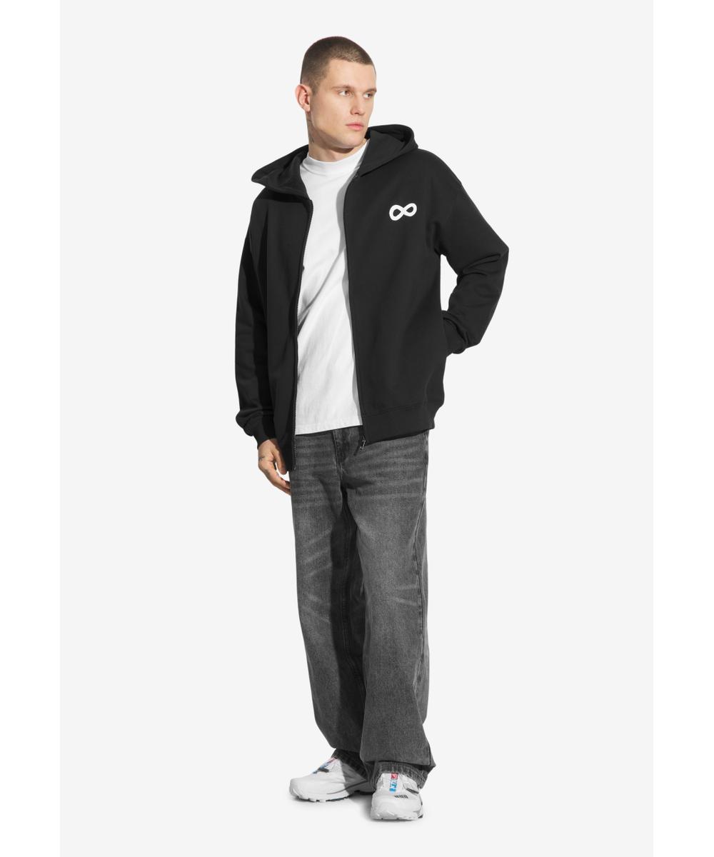 Infinity bluza z kapturem męska czarna