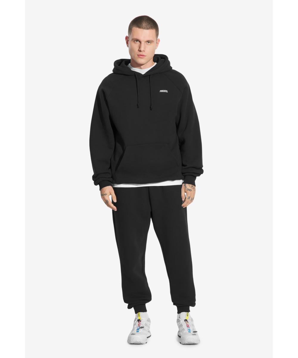 Skizzle bluza z kapturem męska czarna