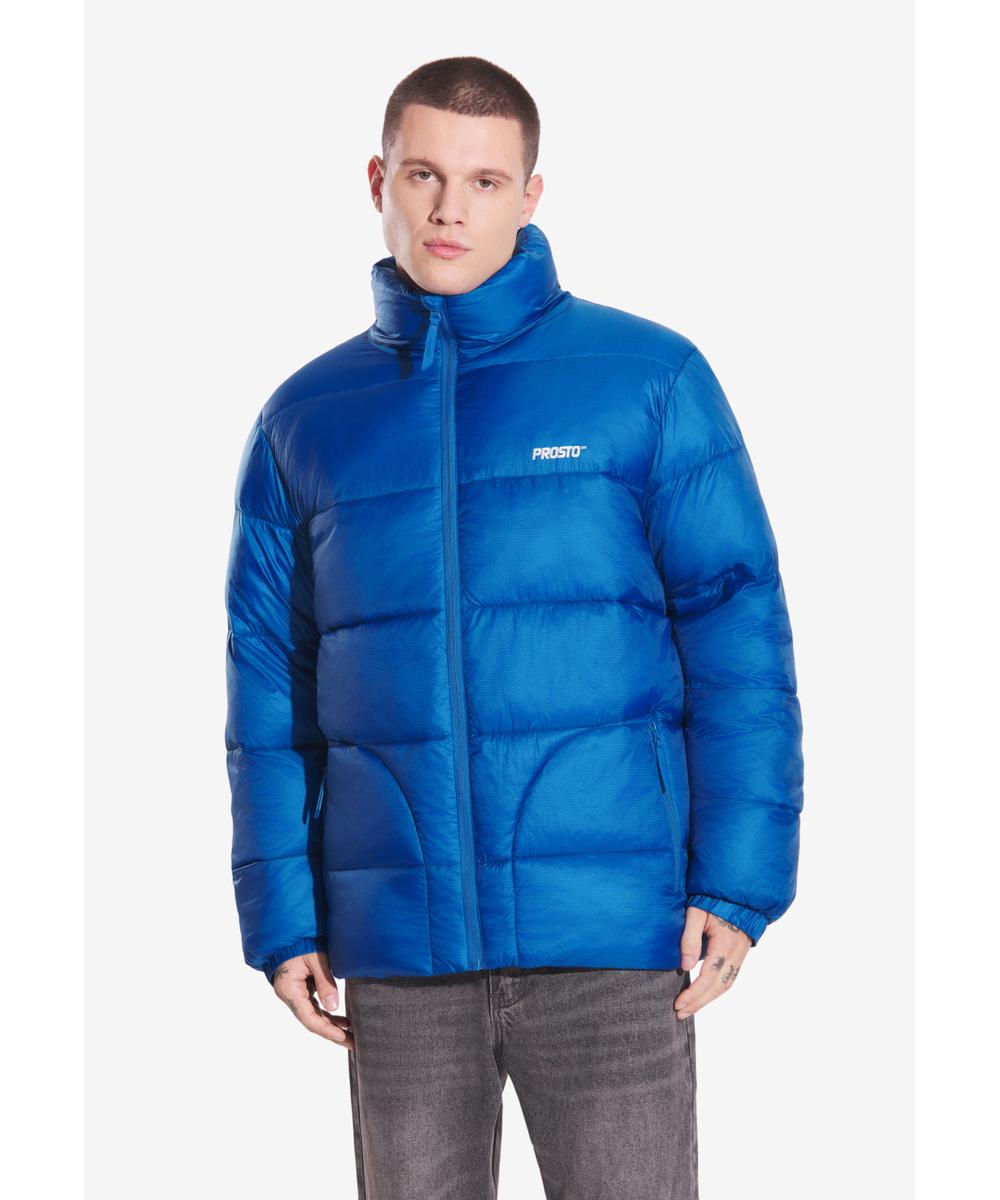 Puffer Jacket Void-9 kurtka puchowa niebieska