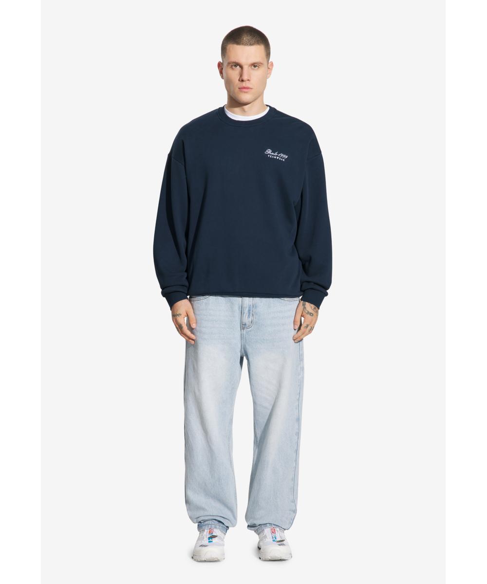 Team bluza męska granatowa