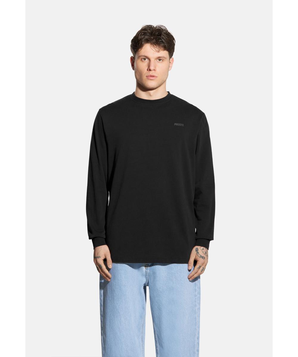 Ston longsleeve męski grafitowy