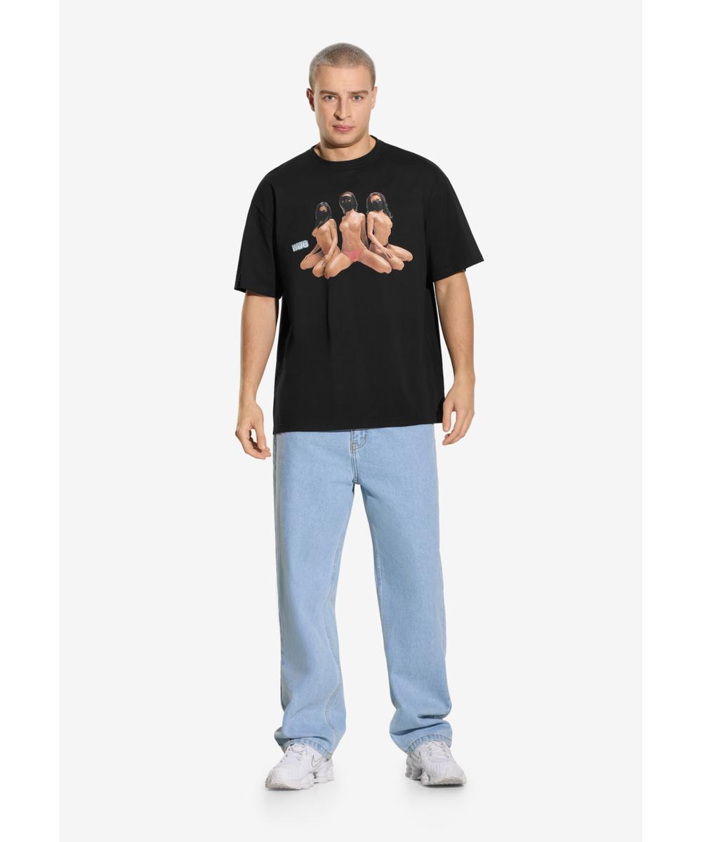 Misses t-shirt bawełniany czarny