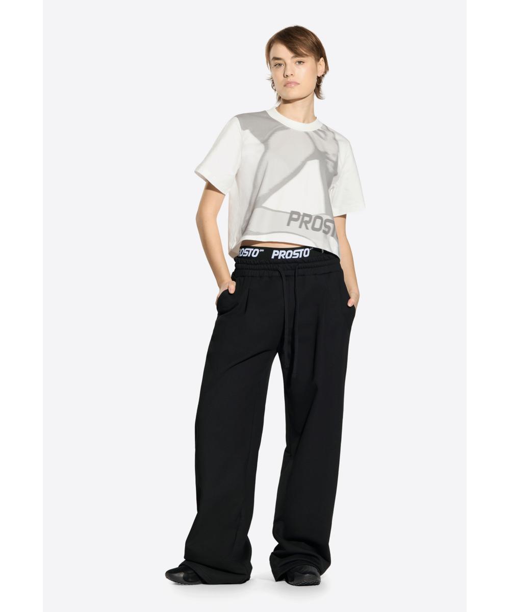 NSFW t-shirt bawełniany biały