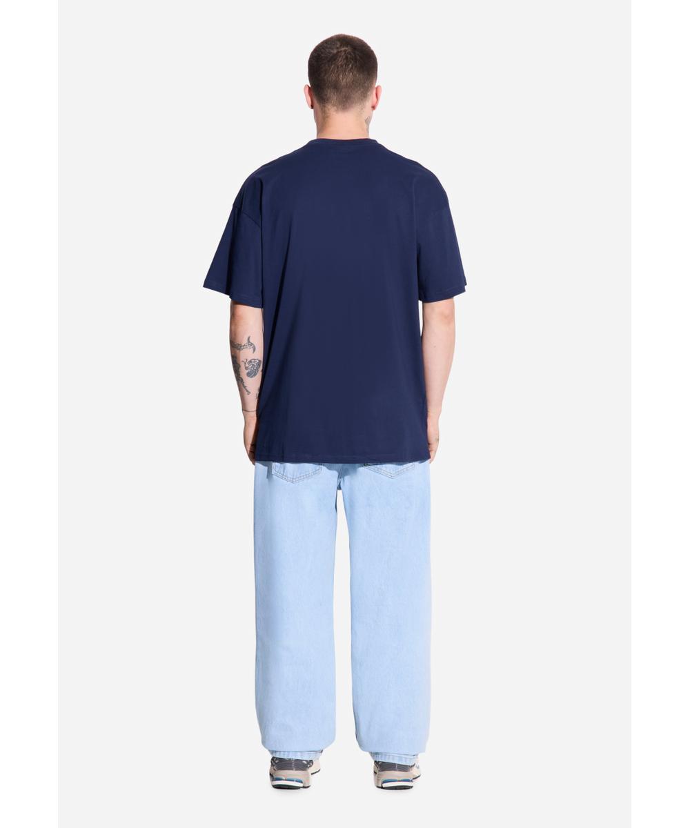 NoBarking t-shirt męski granatowy