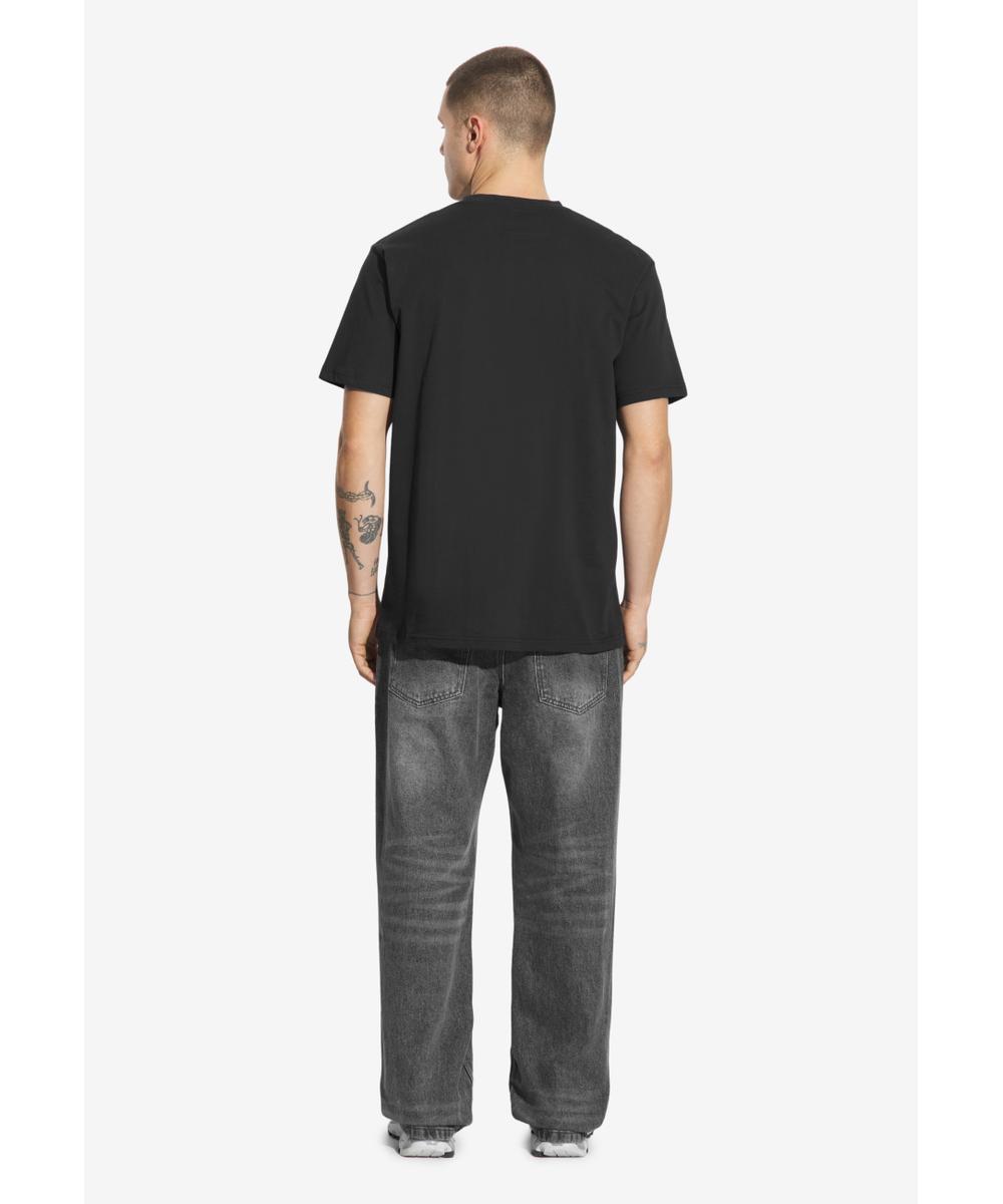 Basic t-shirty bawełniane 3-pack czarne