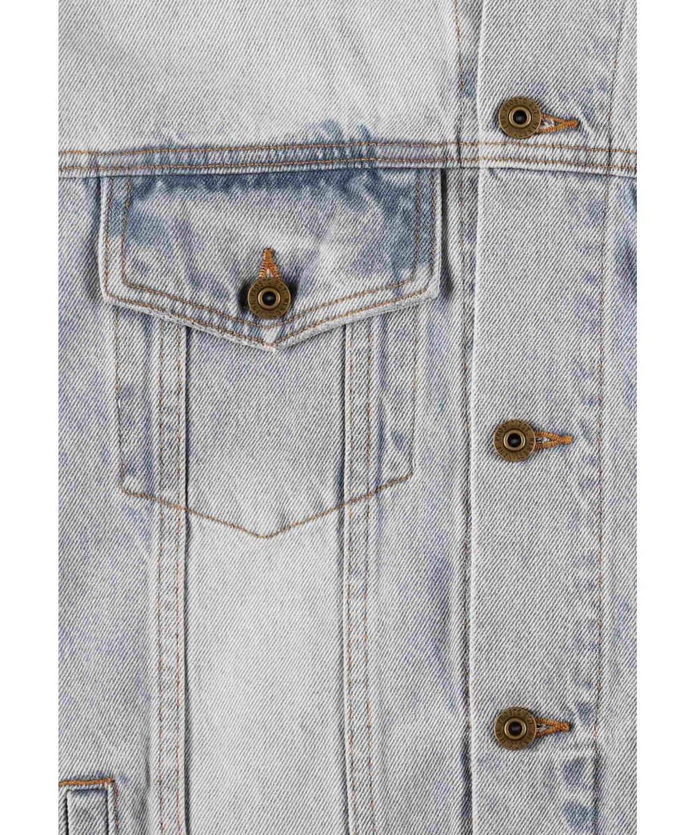 Civil kurtka jeansowa męska niebieska