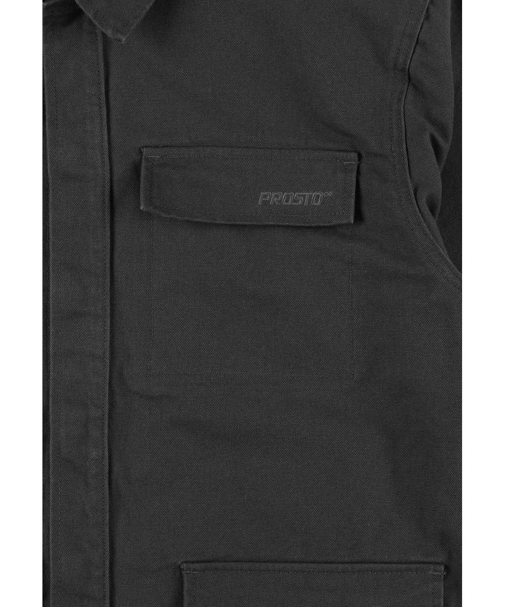 Utility kurtka męska bawełniana ciemnoszara