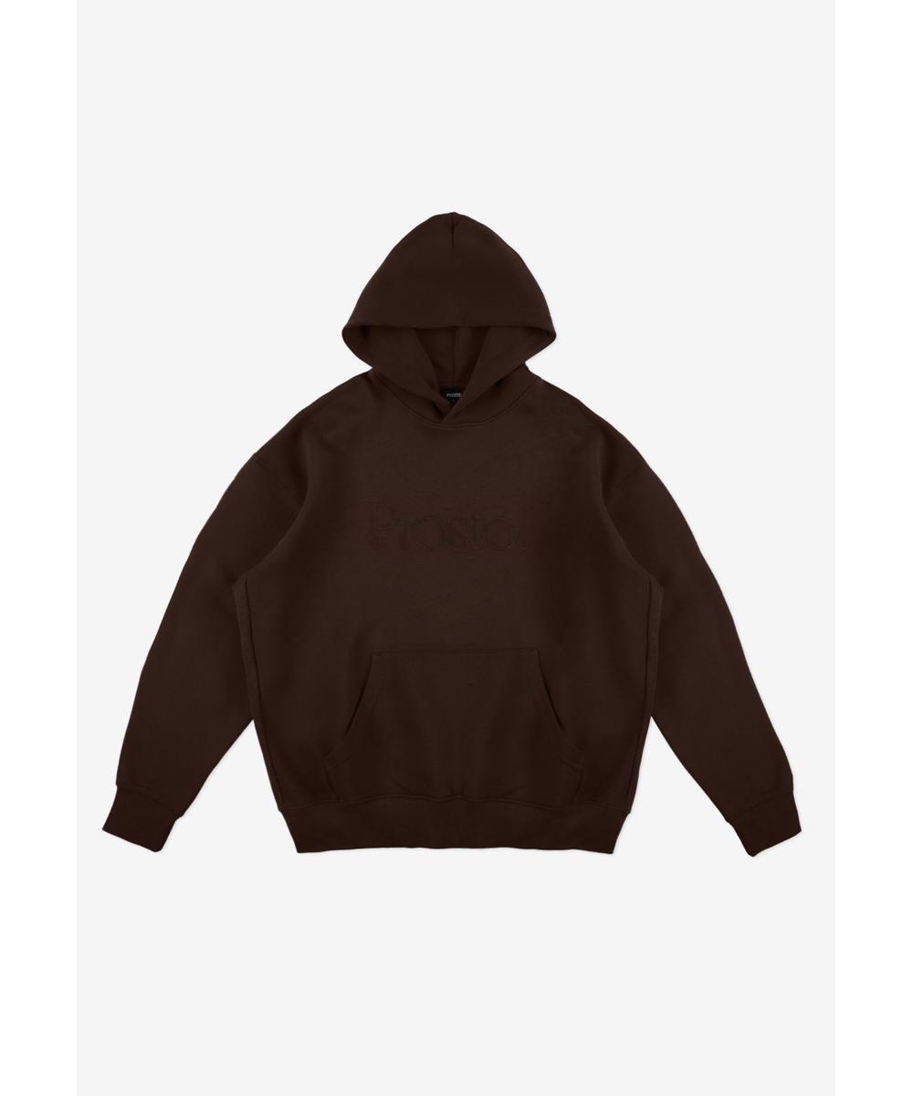 Mizo bluza z kapturem męska ciemnobrązowa