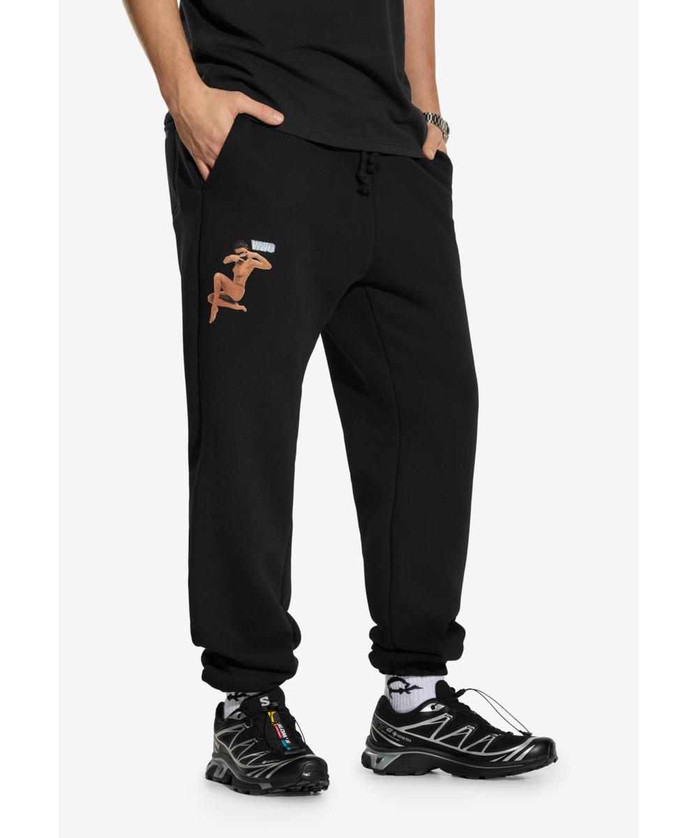 Miss spodnie dresowe czarne