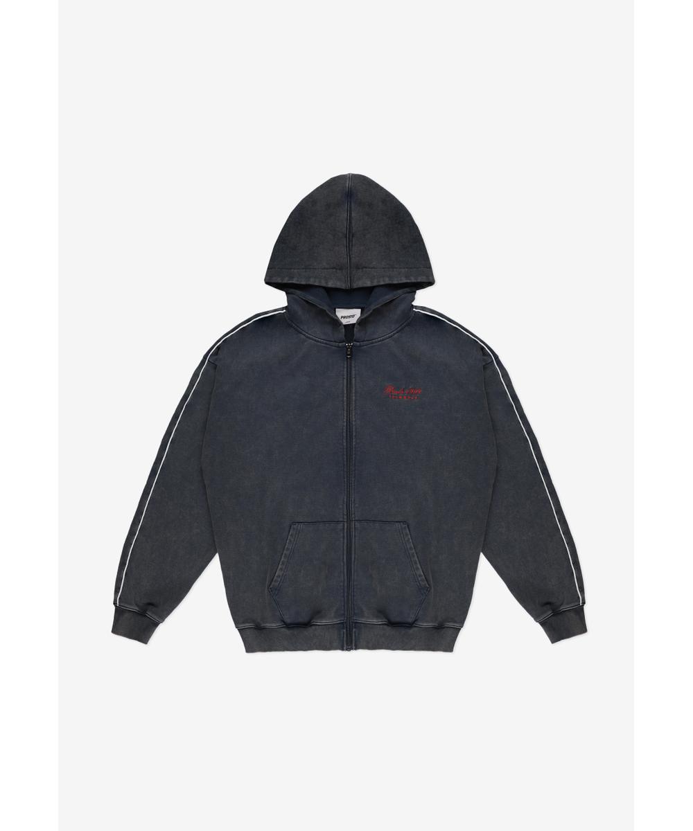 Team bluza z kapturem granatowa