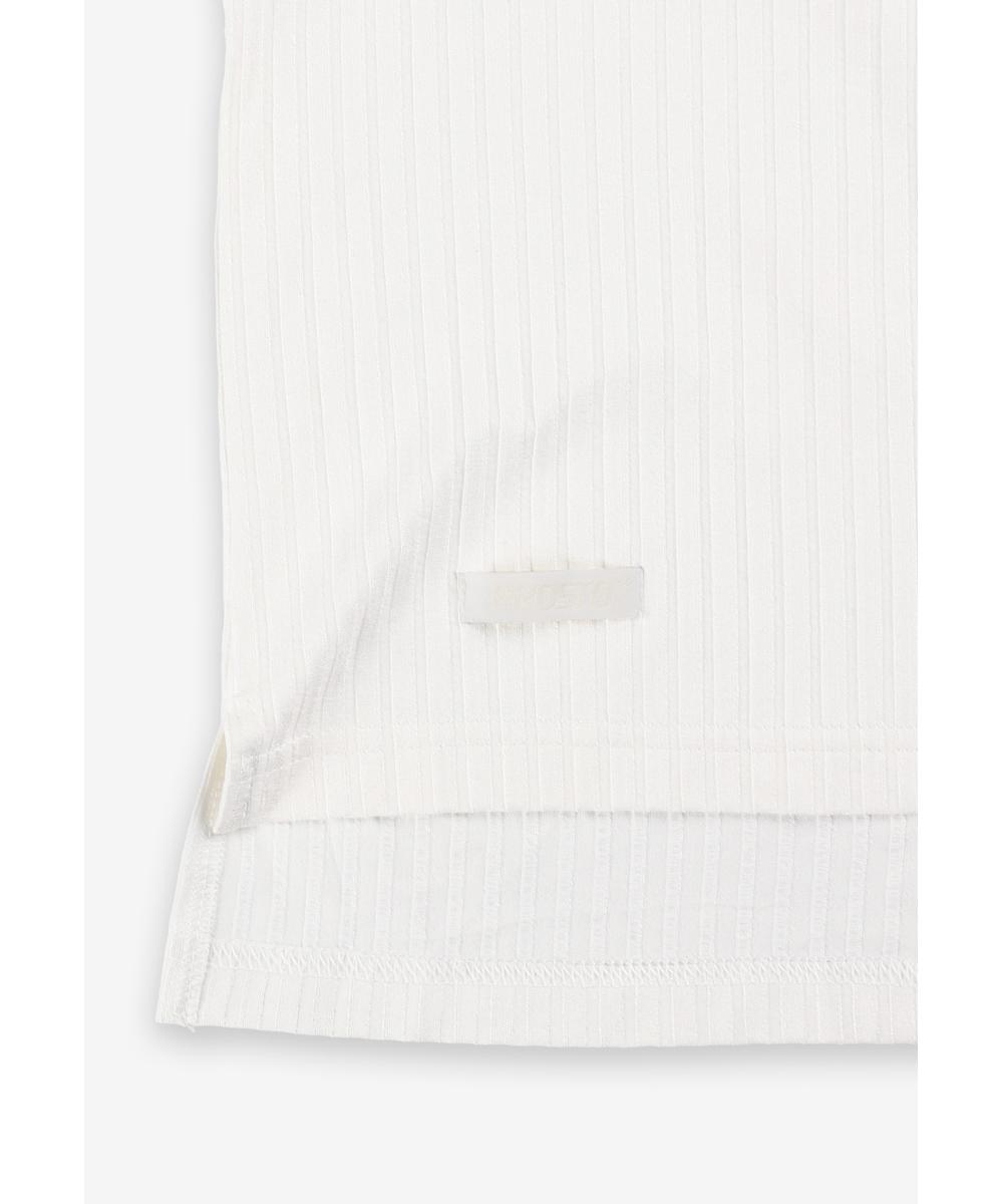 Bamboo top damski biały