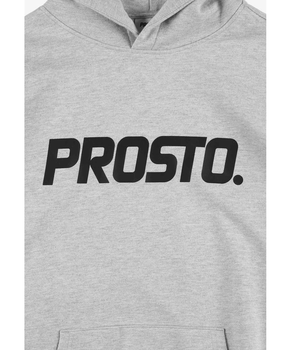 Big Log bluza męska z kapturem szara