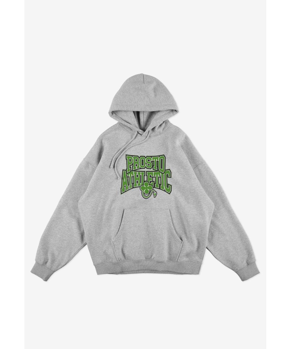 Chicago bluza męska z kapturem szara