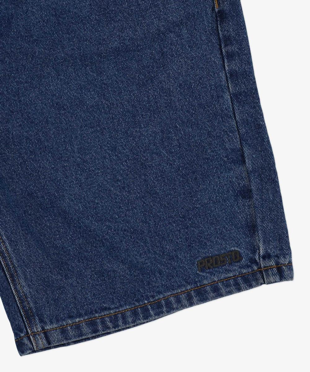 Jang jeansy krótkie męskie regular niebieskie