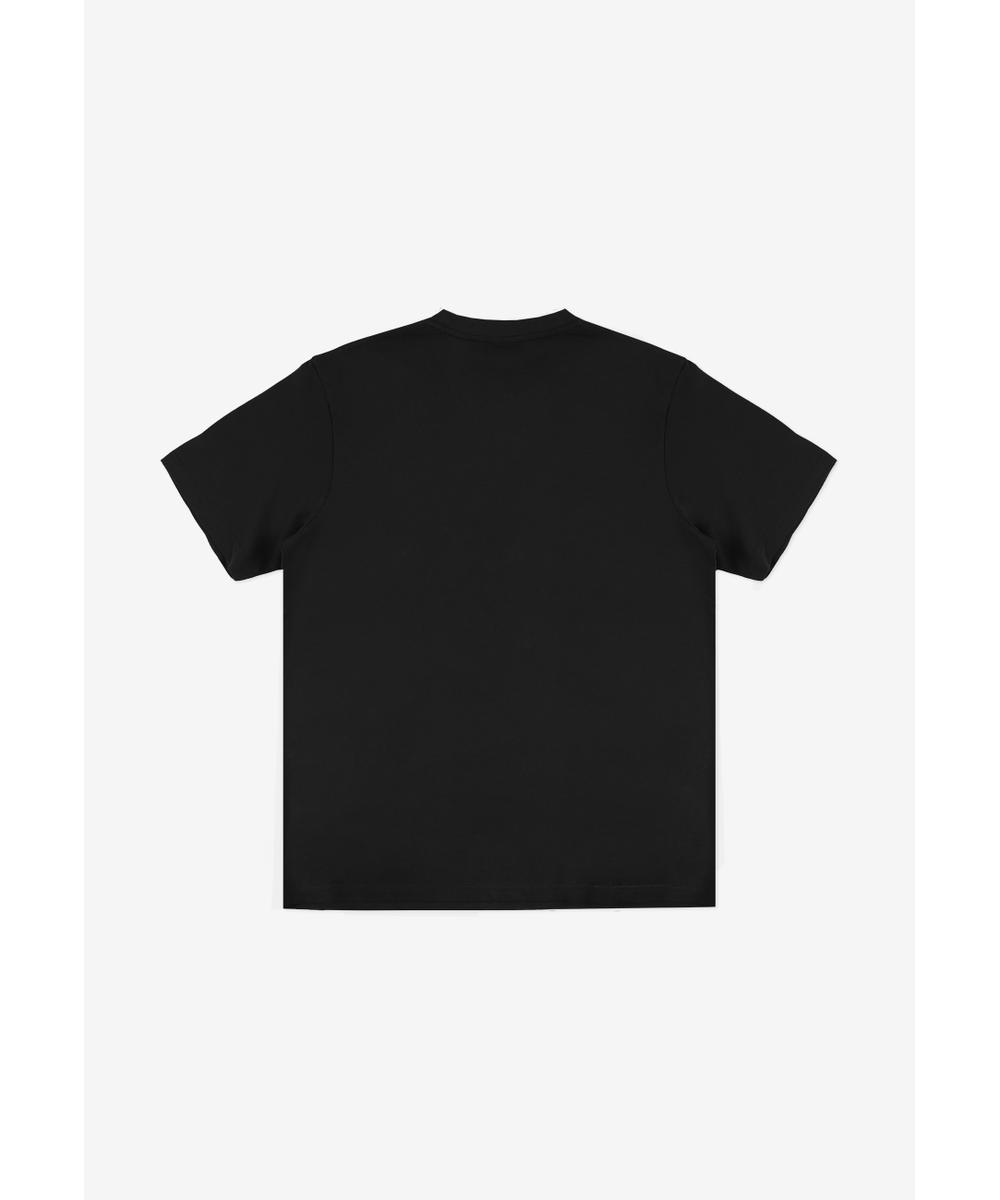 Biglog t-shirt męski bawełniany czarny