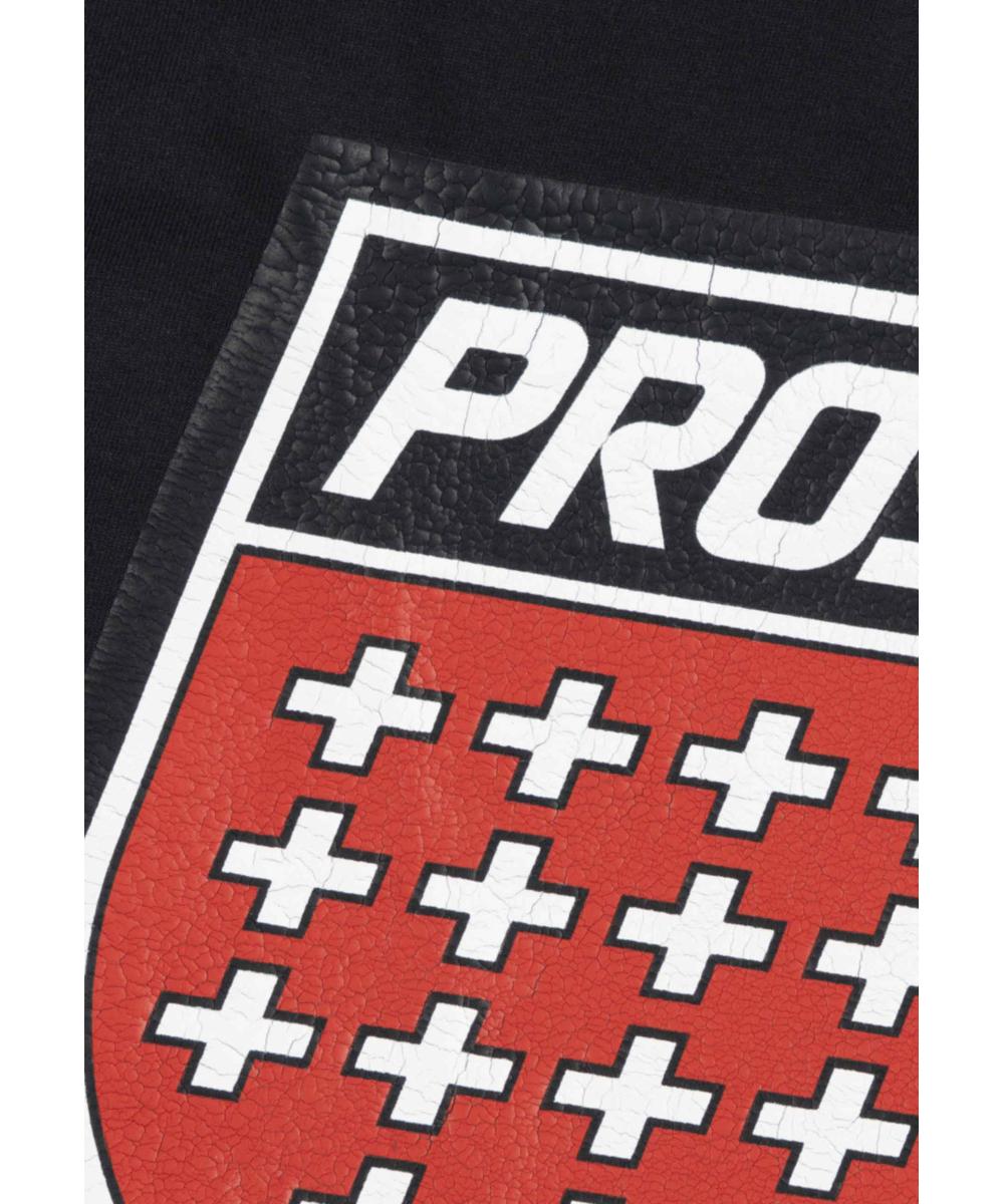 Infine t-shirt bawełniany czarny