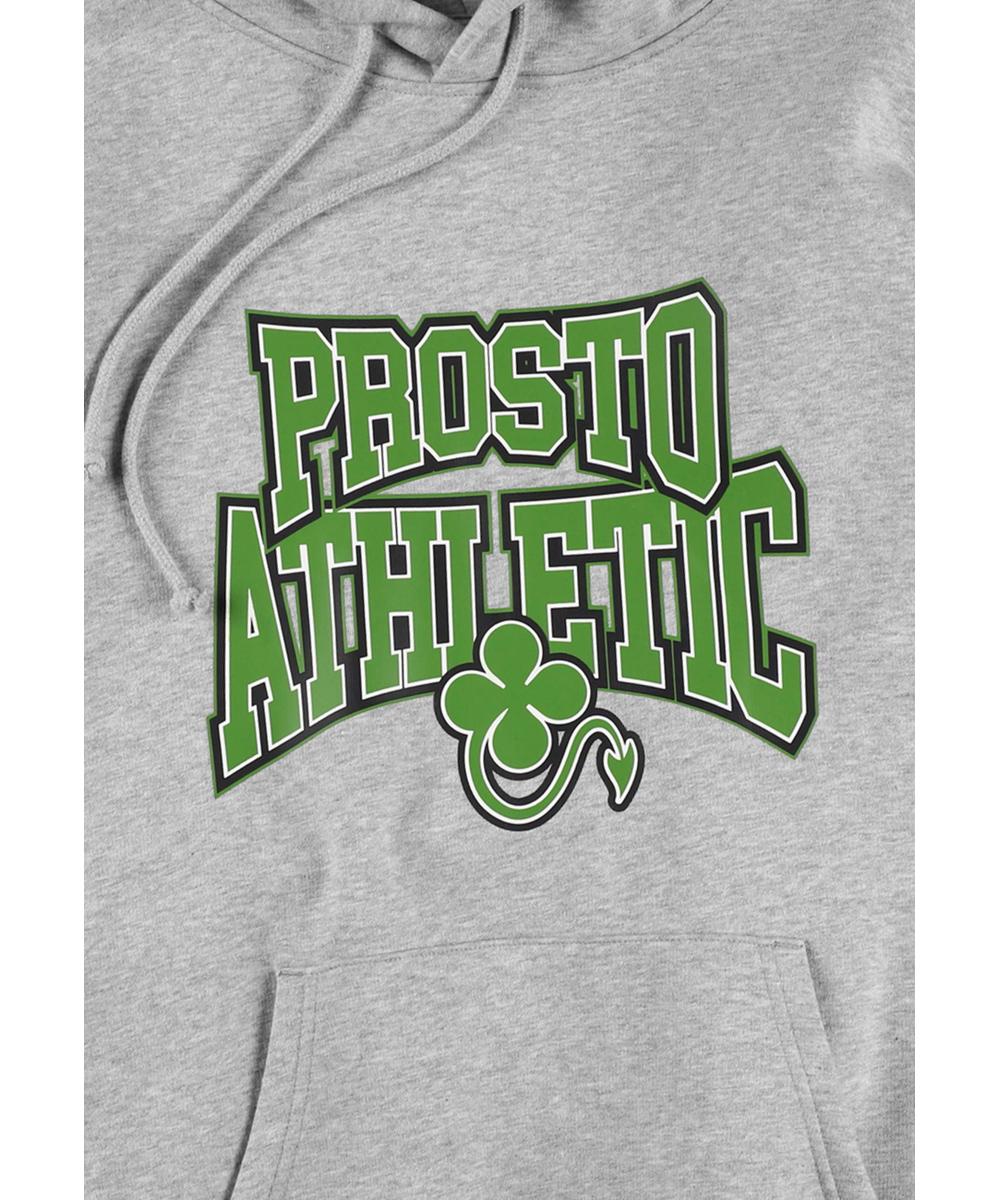 Chicago bluza męska z kapturem szara