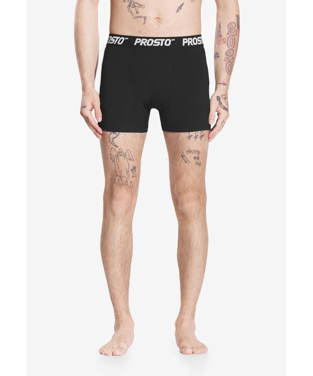 Bokserki męskie bawełniane 3-pack czarne