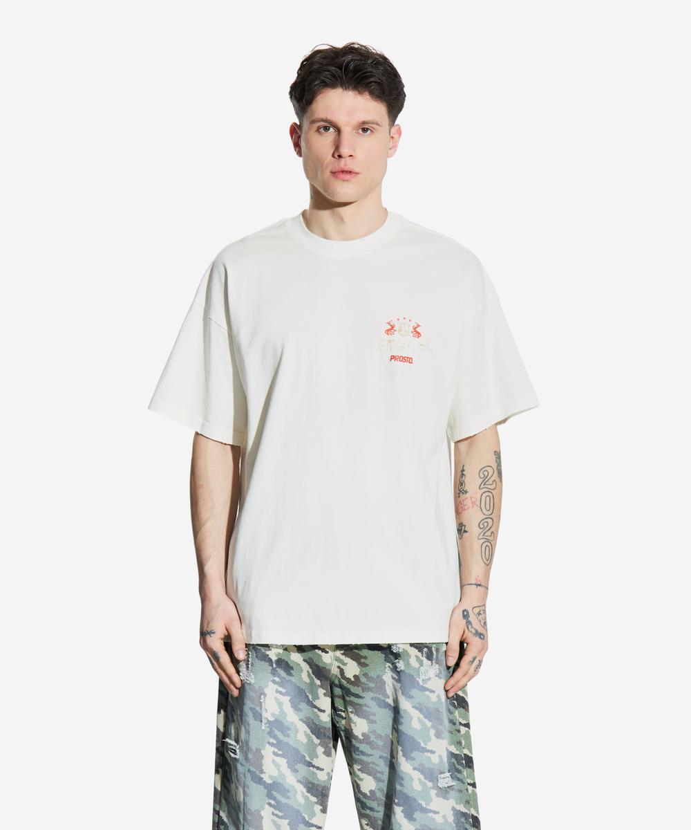 FTSHP x Prosto 3 t-shirt męski biały