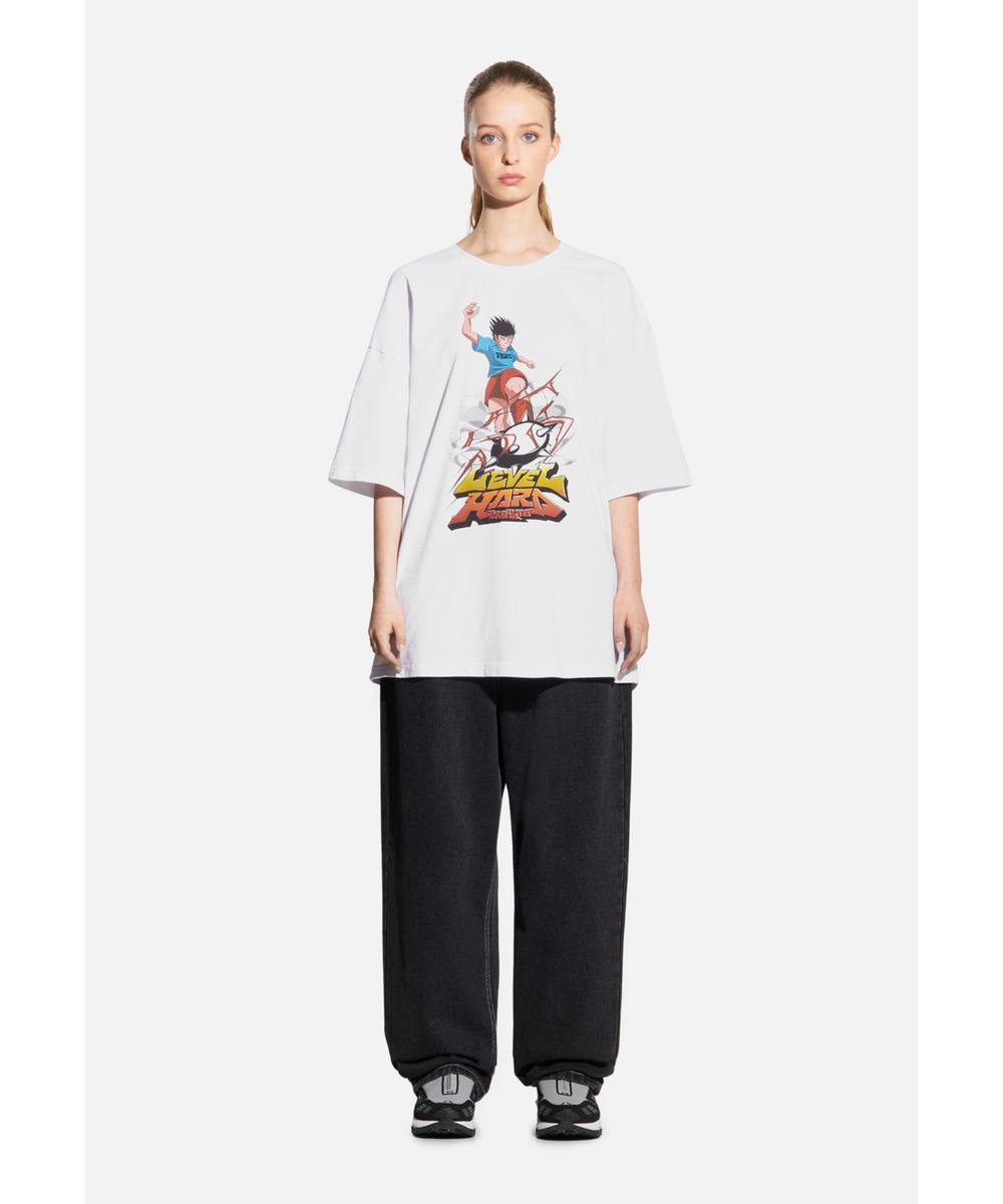 LVLHard t-shirt męski biały