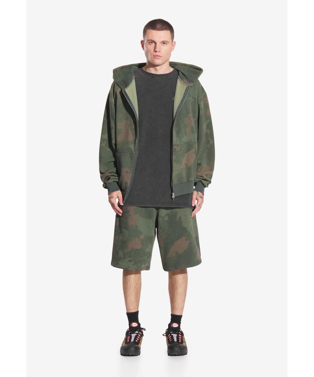 Camo szorty bawełniane moro