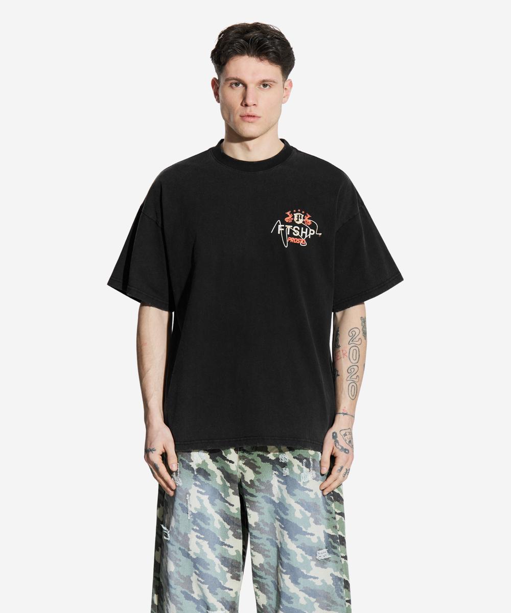 FTSHP x Prosto 2 t-shirt męski czarny