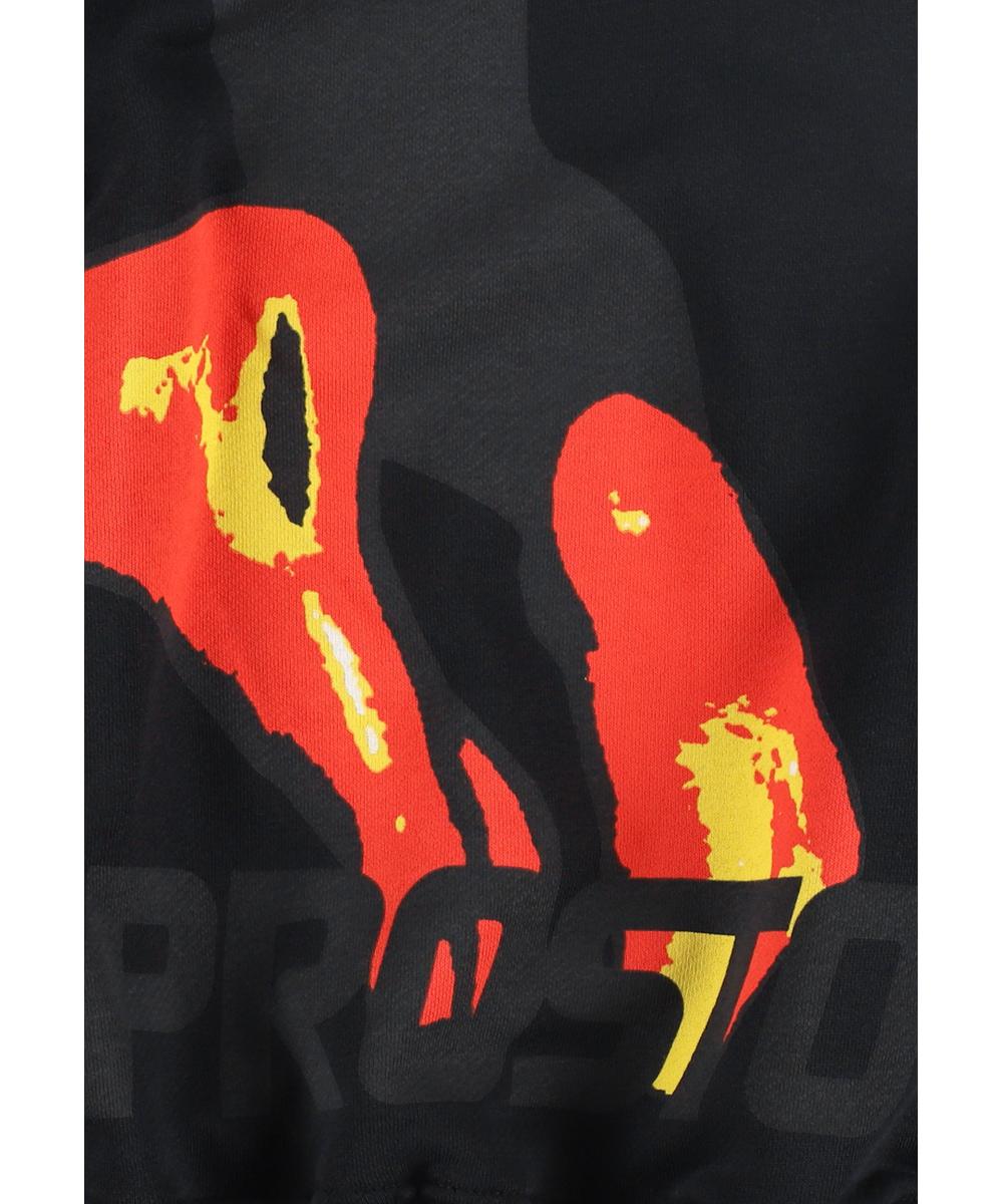 NSFW bluza z kapturem czarna