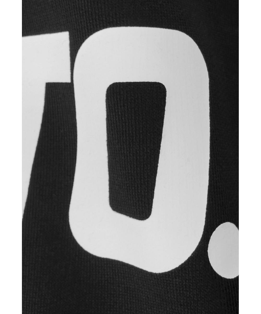 Big Log bluza męska z kapturem czarna