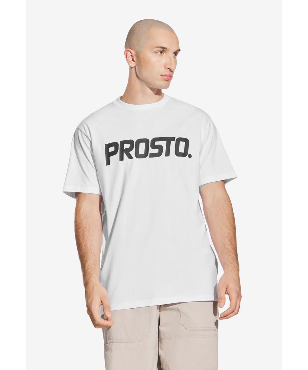 Biglog t-shirt męski bawełniany biały