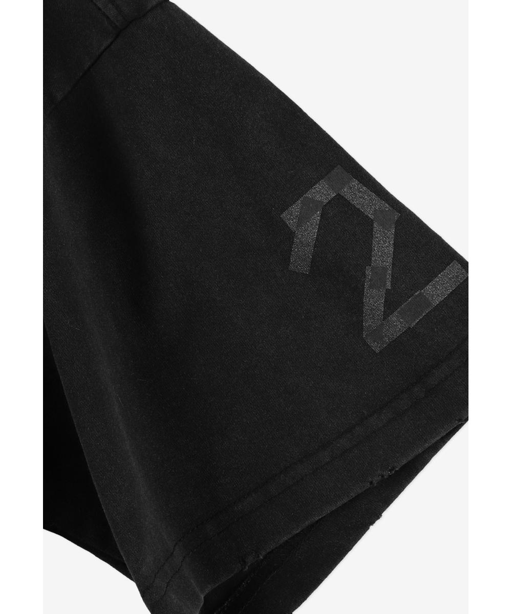 Infinity t-shirt bawełniany czarny