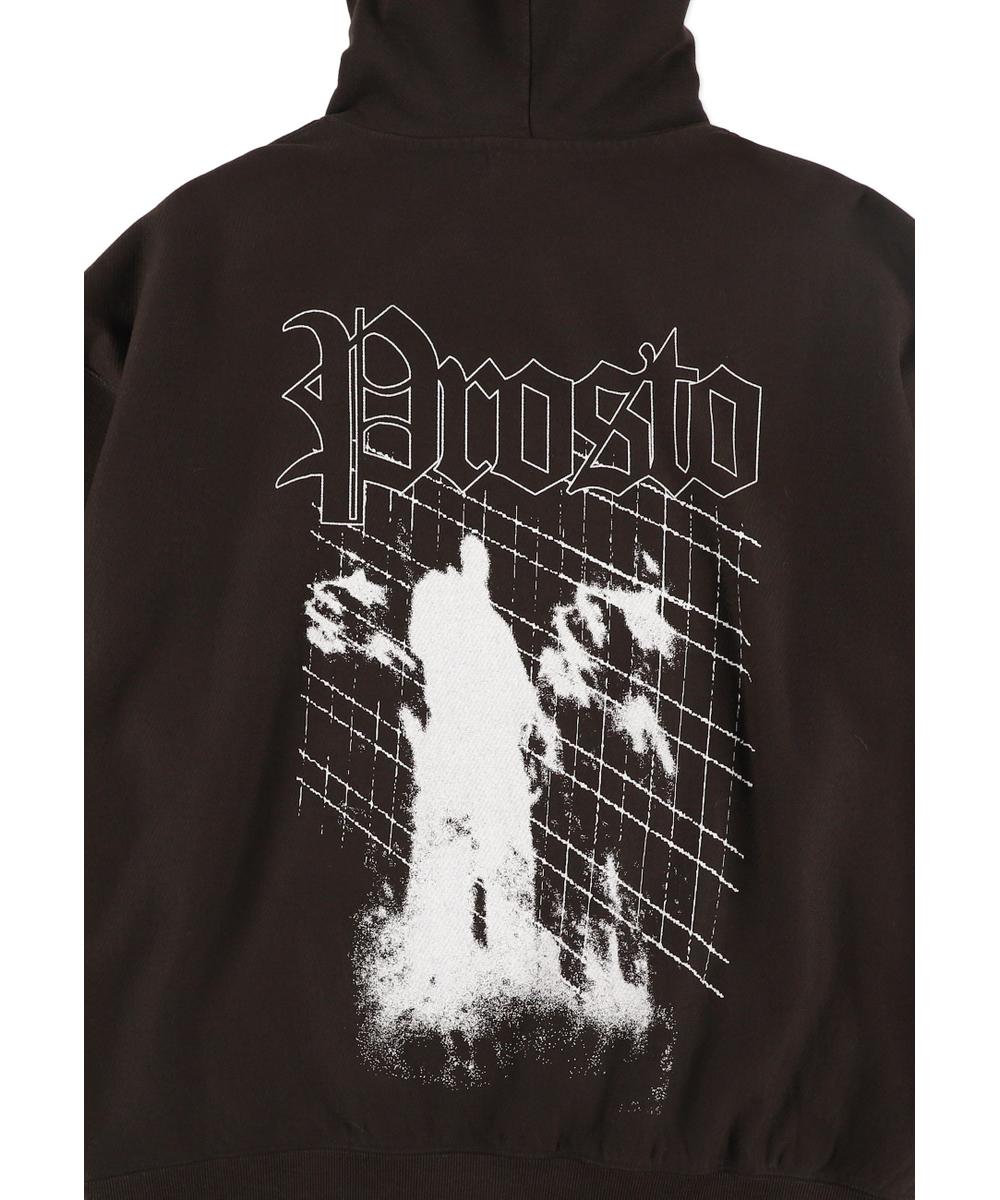 Shadow bluza z kapturem męska czarna