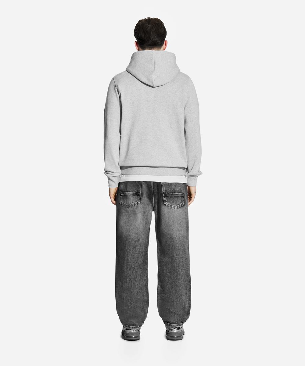 Matched bluza z kapturem męska szara