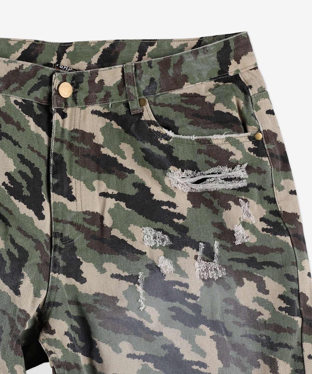 FTSHP x Prosto Camo spodnie wielokolorowe