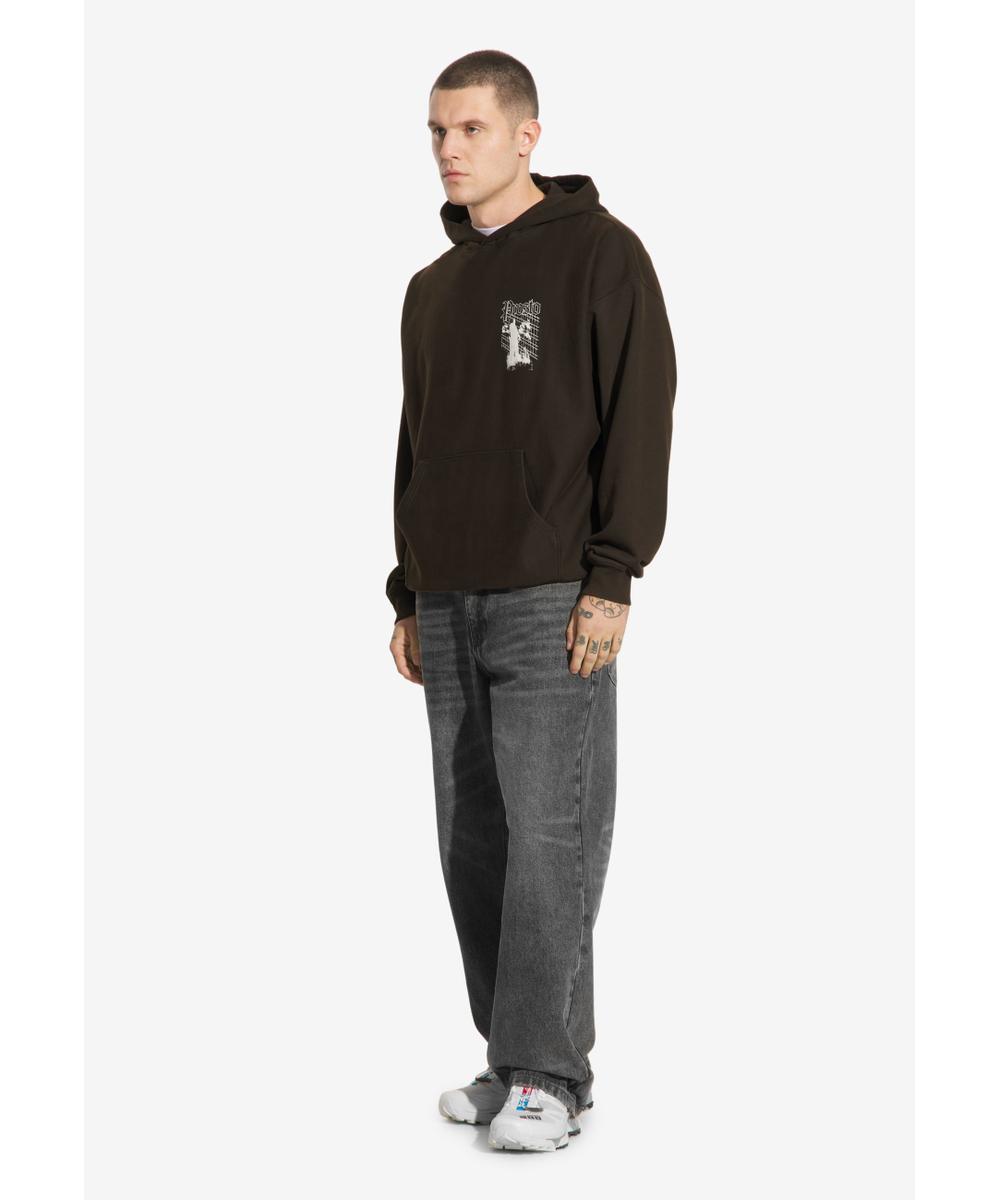 Shadow bluza z kapturem męska czarna