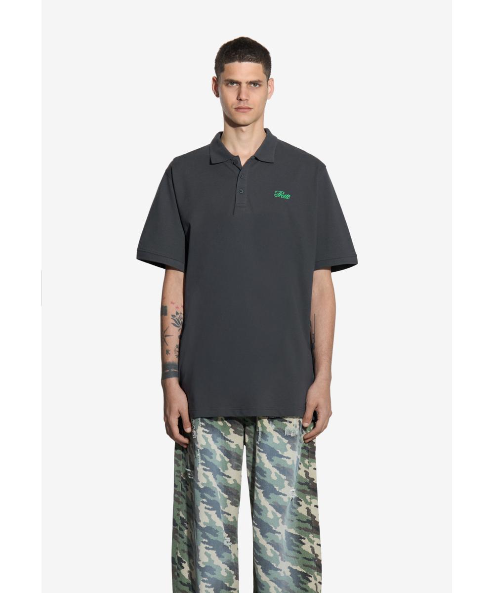 Lior polo męskie grafitowe