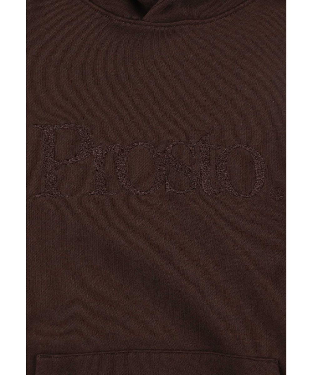 Mizo bluza z kapturem męska ciemnobrązowa