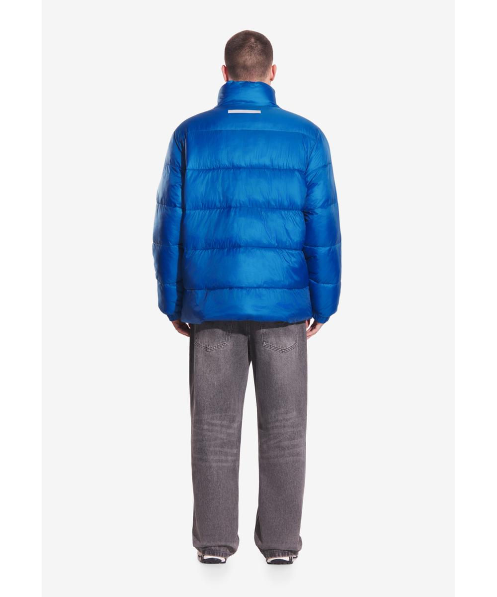 Puffer Jacket Void-9 kurtka puchowa niebieska