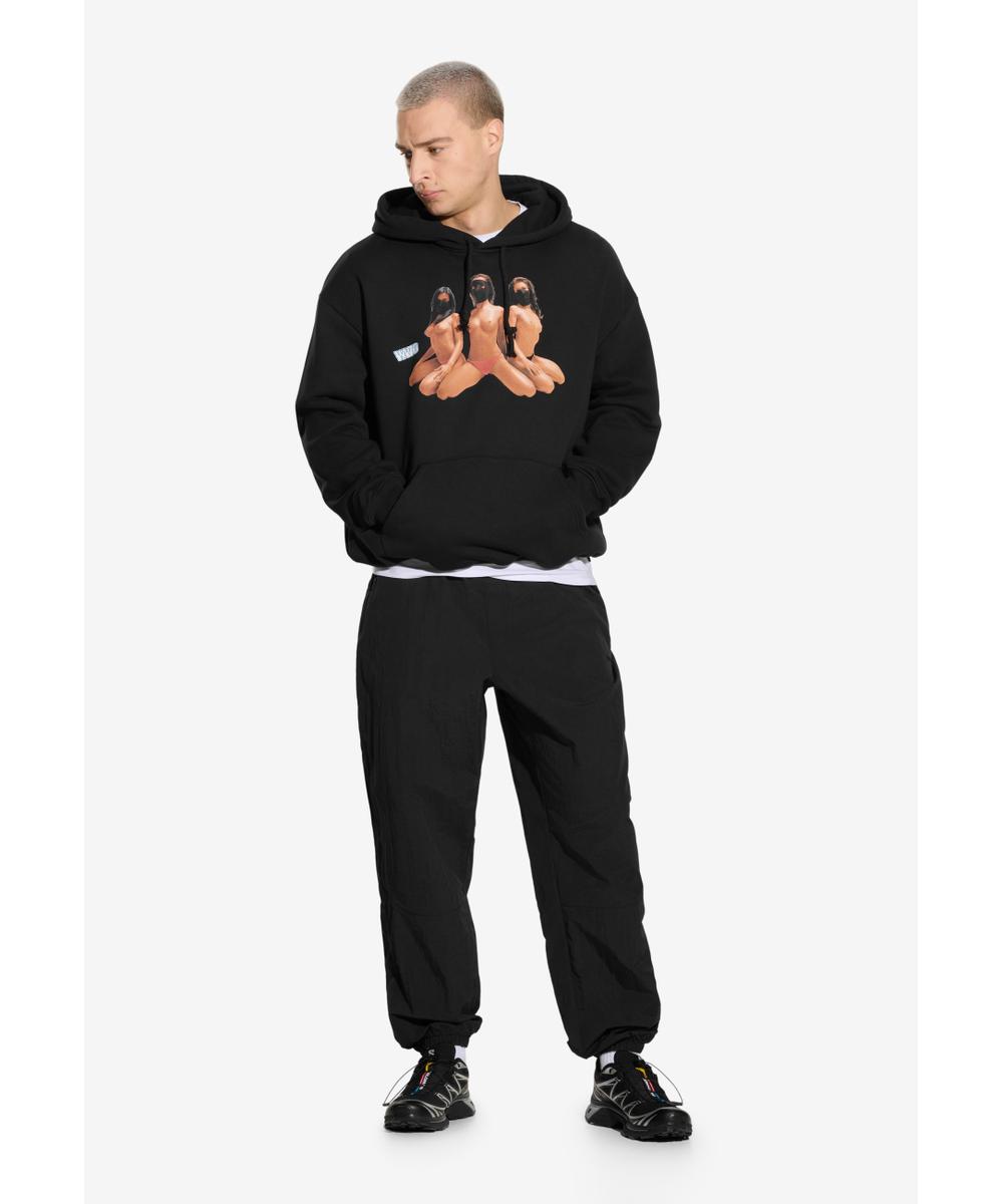 Misses bluza z kapturem czarna