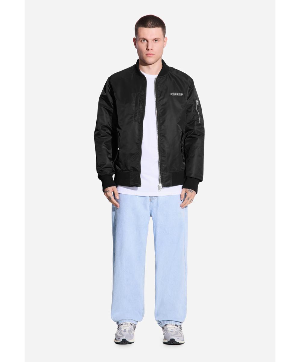 Bomber kurtka męska czarna