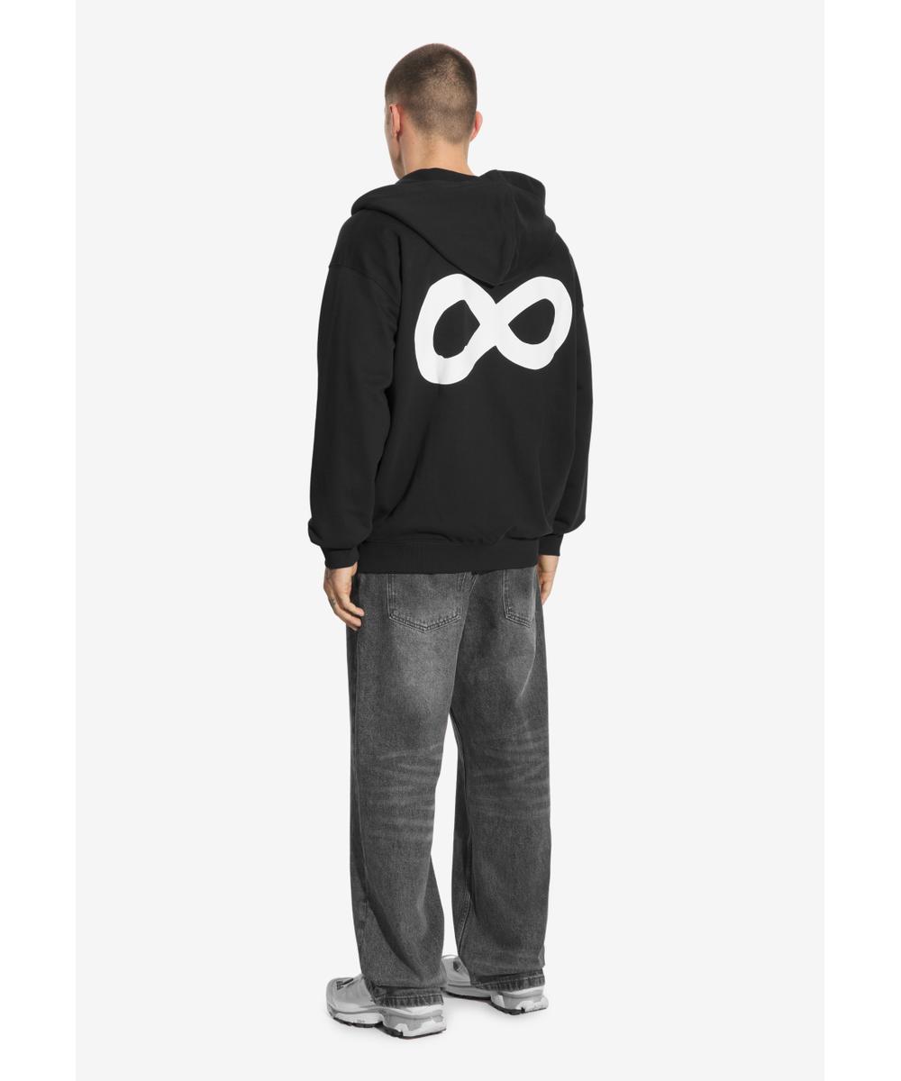 Infinity bluza z kapturem męska czarna