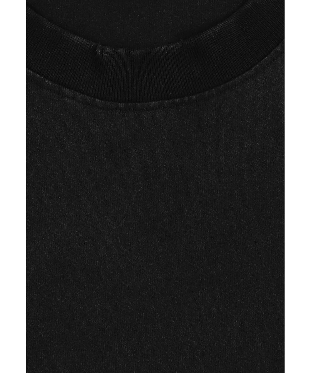 Infinity Label t-shirt bawełniany czarny